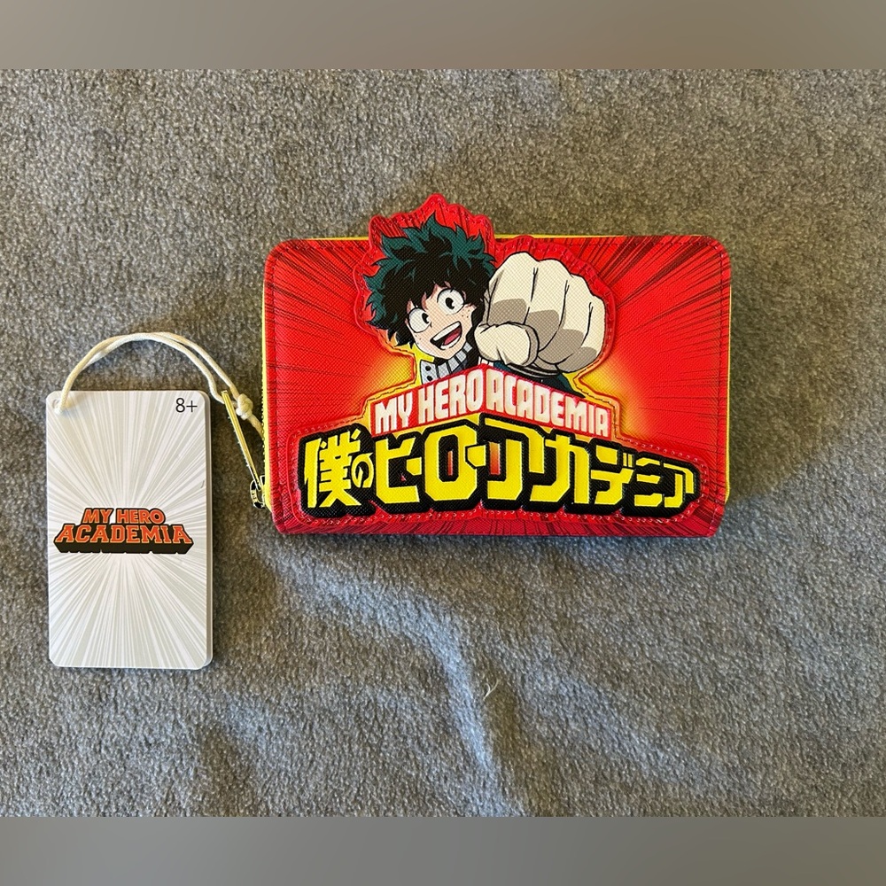 Loungefly My Hero Academia Izuku Zip Wallet